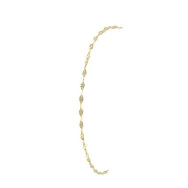 Imagem de Pulseira Feminina Mini Coffee Ouro 18K 750 19 cm - JOIE JOIAS FINAS