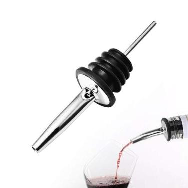 Imagem de Bico Dosador em Inox p/ Garrafa Azeite Vinagre Vinho - Ami