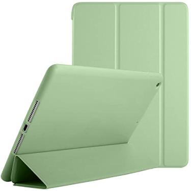 Imagem de DuraSafe Cases Capa traseira de silicone macio leve e leve para iPad 10,2 polegadas 9 8 7 2021 2020 2019 [iPad 9ª/8ª/7ª geração] A2602 A2604 A2270 A2197 A2603 A2428 A2429 Verde
