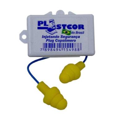 Imagem de Protetor Auricular Plastcor com Cordão