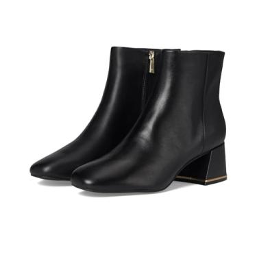 Imagem de Kenneth Cole New York Bota feminina de cano curto Alec, Couro preto, 39