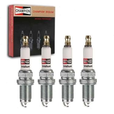 Imagem de 4 velas de ignição Champion Iridium compatíveis com Honda CR-V 2.4L L4 2002-2009