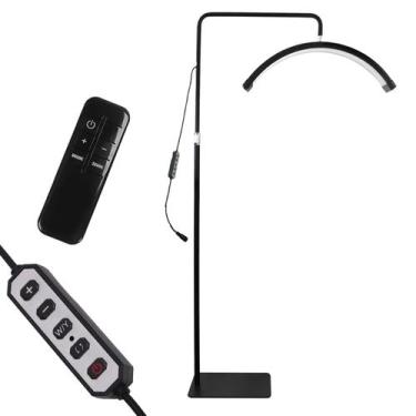 Imagem de Ring Light Led Meia Lua 36W Arco Estético 60cm com Controle e Suporte 