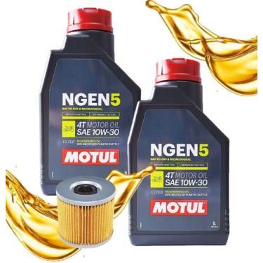 Imagem de Troca de Óleo Xre 300 / Cb 250f Twister / Cb 300f Twister Motul Ngen5 