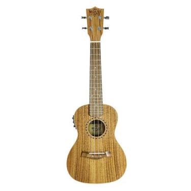 Imagem de Ukulele Moani WAIKIKI Concerto 23'' Koa Eletro Bag UKBG12-23