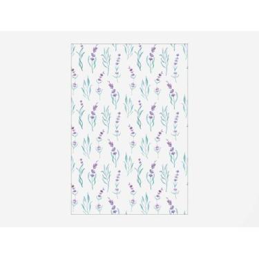 Imagem de Painel De Festa Vertical 1,50 x 2,20 - Flor Lavanda Aquarela 047 - Via