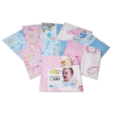 Imagem de Kit 6 Fronhas 100% Algodão Berço 28x40cm Travesseiro Bebê - Dugu, Neut