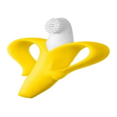 Imagem de Massageador Mordedor De Gengiva Banana Bebê Buba - Geral, Amarelo