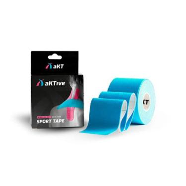 Imagem de Aktive Sport Kinesiology Tape 5cm X 5m - Cor AZUL, Azul