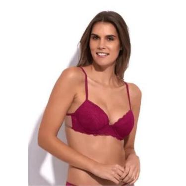 Imagem de Sutiã Bonjour Push Up de Renda com Tule B2504
