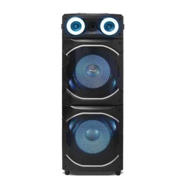 Imagem de Caixa De Som Amplificada Flash Lights Philco 2400W Bivolt PCX24000