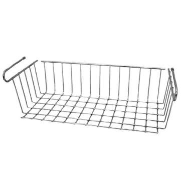 Imagem de Cesto Organizador de Armário Gaveta Organizadora Média Cromada