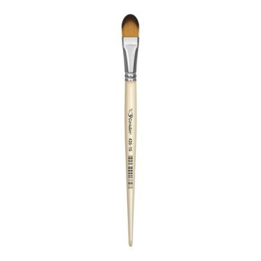Imagem de Pincel Lingua de Gato Sintético Konex Ocre Cabo Curto 426 - Condor, 16