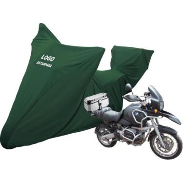 Imagem de Capa Tecido Helanca Reforçado Moto Bmw F 1100 Gs Com Bauleto - Mz, Ver