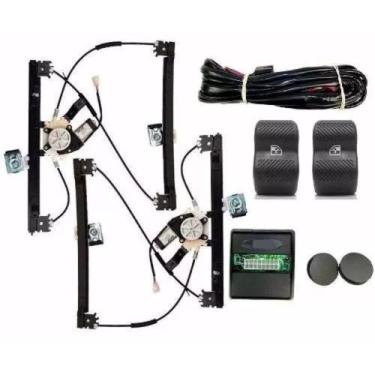 Imagem de Kit Vidro Elétrico Gol Bola 4 Portas Dianteiro Sensorizado - AUTOPAC