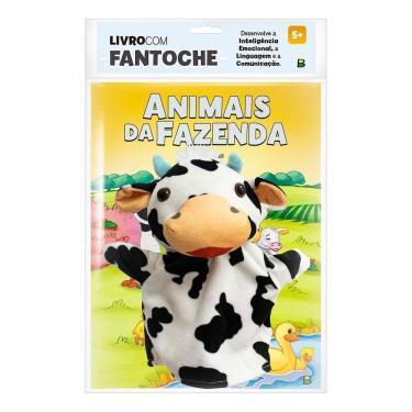 Imagem de Livro Com Fantoche Animais Da Fazenda
