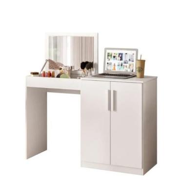 Imagem de Mesa Multiuso Dimitri - Design Moderno para Maquiagens e Acessórios - 