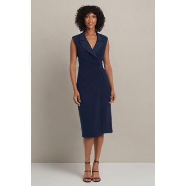 Imagem de Maggy London Vestido feminino de smoking blazer, Azul-marinho (Twilight Navy), 44