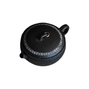 Imagem de Bule de chá Yixing chinês de 85 cc feito à mão Zisha JiangPo Clay JiangPo Ni Chai Shao Bule de chá "Yin Wen Tao Hu" Gongfu bule de chá teaworldsupply bxteashop