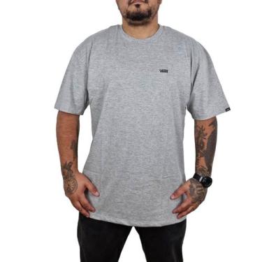 Imagem de Camiseta Vans Core Basics Tee Cinza, P, Athl heat blec