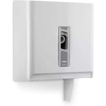 Imagem de Porta Papel Higiênico Rolão Suporte Dispenser De Parede Linha Nobre Para Banheiro Designan Moderno Pratico