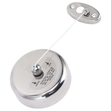 Imagem de Varal Retrátil, Tendedero De Ropa Para Apartamento Varal Retrátil Interno 9 Pés 2,8 M Cabo De Nylon De Aço Inoxidável Retrátil Para Pendurar Roupas e Toalhas