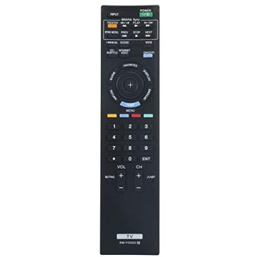 Imagem de Allimity Controle remoto de substituição RM-YD033 RMYD033 compatível com Sony Bravia HX701 EX710 EX700 EX701 EX308 EX Series LCD LED HDTV KDL-40HX701 KDL-32EX703 KDL-32EX710 KDL-40EX710 KDL-46EX711