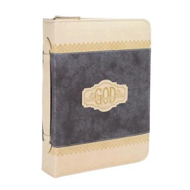 Imagem de Capa para relatório de negócios da Bíblia Divinity Boutique (25687) | Serve para bíblias de até 23 x 16 x 3 cm, marrom, grande