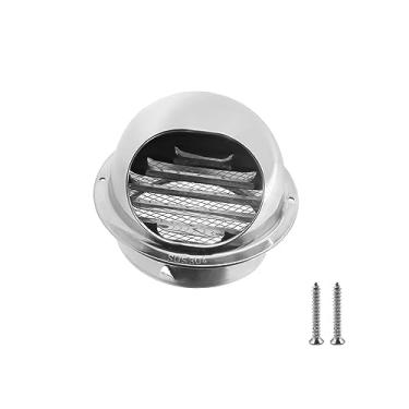 Imagem de Tampa de ventilação Dyer Capas de ventilação de ar, saída de exaustão TTZEZE SUS304, saída de ventilação de saída de ventilação de saída de ar de parede exaustor externo exaustor externo para sistema