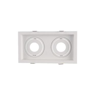 Imagem de Spot De Embutir Recuado Astraled Berenices Para 2 Lâmpadas Par 20, Bra