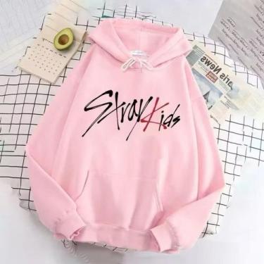 Imagem de Moletom Canguru Personalizado Stray Kids Unissex - Kesdey confeccoes, 