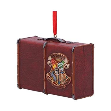 Imagem de Nemesis Now Harry Potter Hogwarts Mala de Viagem Ornamento Pendurado em Resina, Mercadoria Harry Potter Oficialmente Licenciada, Presente de Hogwarts, Fundido na Melhor Resina, Habilmente Pintado à