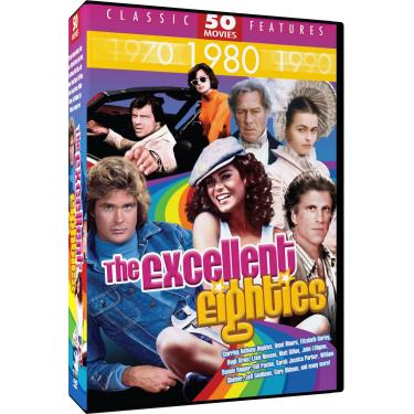 Imagem de Excellent Eighties - 50 Movie Pack: Bail Out - Hunk - Cave Girl - My Chauffeur - Toby McTeague - Tomboy - Night of the Sharks - The Kidnapping of the President + 42 more!