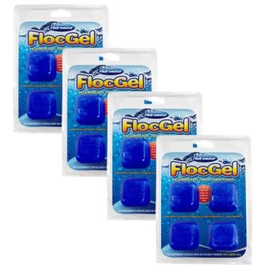 Imagem de Gel Clarificante Hidroazul Para Piscina 16 Pastilhas 90g - Geral