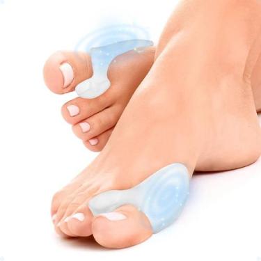 Imagem de Protetor Corretores De Joanete Ortopédico Gel Par Ajustável - Hxt