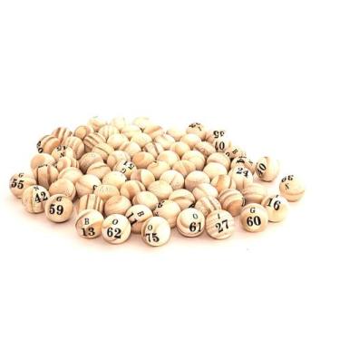 Imagem de Bolas de Bingo Profissional 01 à 75 (21mm) - BingToys