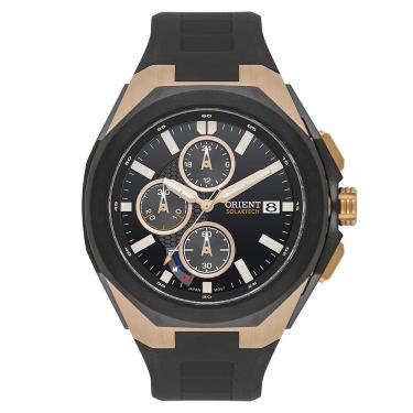 Imagem de Relógio ORIENT masculino solartech bege preto MTSPC020 P1PX