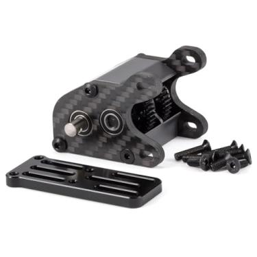 Imagem de CobraCrawler Ultralight Dual Motor Transmission 62g Aluminum LCG Transmission Gearboxes 48P Overdrive Dig Tiny Gearbox for 1/10 RC Crawler LCG Cheater Rig (Gray)