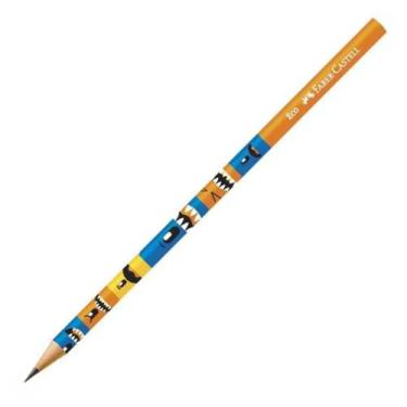 Imagem de Lápis Preto Faber Castell Monster Puzzle, Laranja