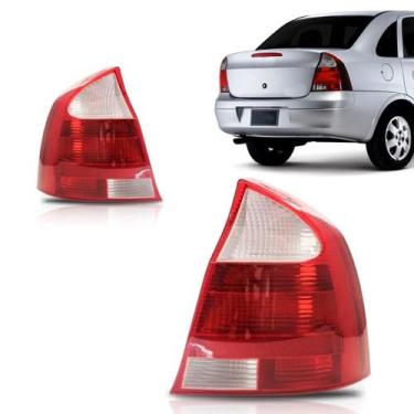 Imagem de Lanterna Traseira Corsa Sedan 2003 A 2007 Re Branca - SP ACESSÓRIOS, D