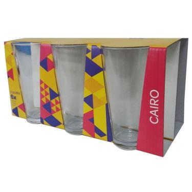 Imagem de Copo Long Drink 350ml com 6 unidades Cairo Colorex