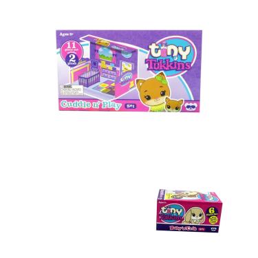 Imagem de Playset Tiny Tukkins Fox Stuffed Animal Naptime Nursery