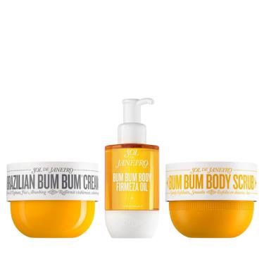 Imagem de Conjunto de cuidados com a pele sol de janeiro Brazilian Bum Bum Cream Bundle