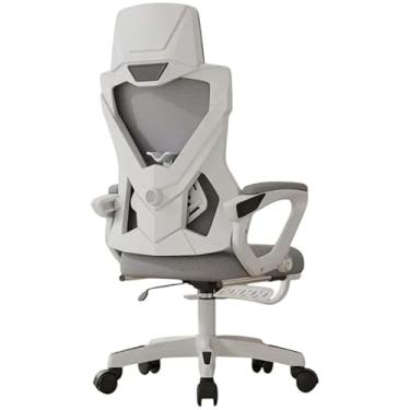 Imagem de Cadeira Escritório Reclinável Giratória Ergonômica Tela Mesh(Cinza)