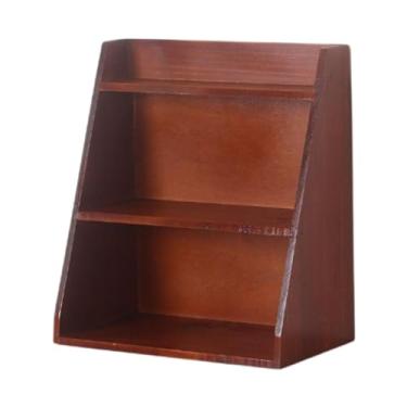 Imagem de SiaBiced Multilayer Stand Stand Stand Stand Multilayer Revester Frame Display de madeira Riser Shelf Caneca Rack para decoração de figuras