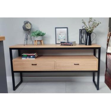 Imagem de Aparador Scatole com gavetas Estilo Industrial - Casa Quentinha, MDF C