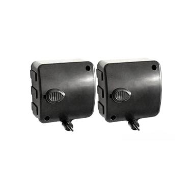 Imagem de Varal Retrátil Automático Modular de Parede 6m Cada Corda suporte 6kg cada(2 preto)