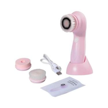 Imagem de Escova Elétrica De Limpeza Facial À Prova D'água, Purificador Facial, 