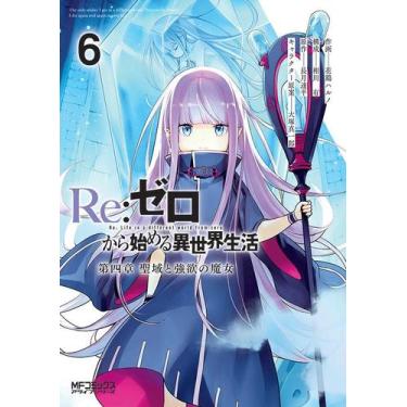 Imagem de Livro - Re:zero Capítulo 4: O Santuário e a Bruxa da Ganância Vol. 6