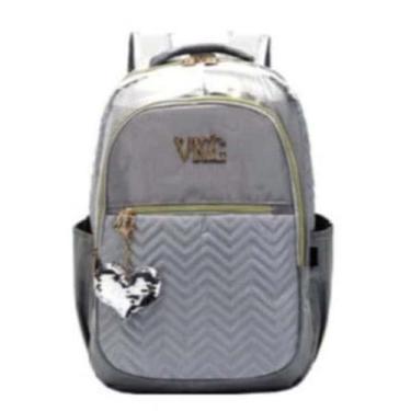 Imagem de Mochila Escolar Lançamento 2022 M4264 Prata - Ello